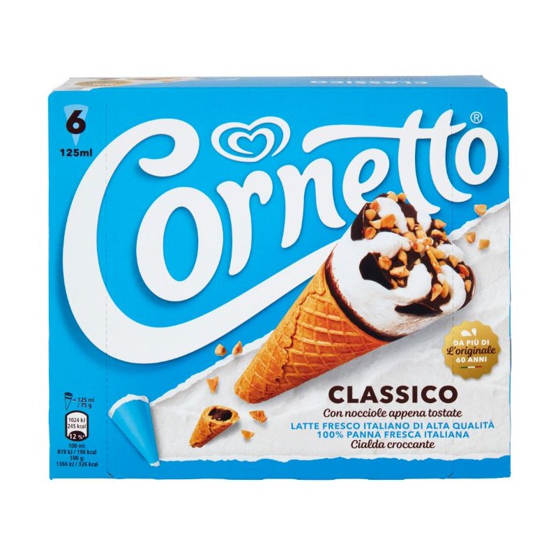 Cône Classique x6 450g