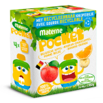 Compote pomme Belge banane orange 4x90g