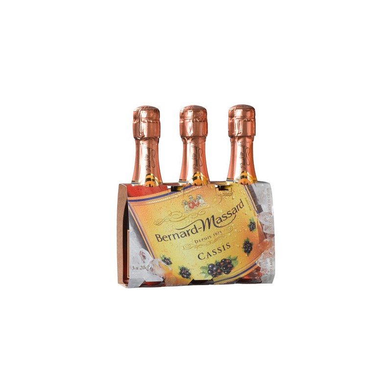 Crémant mousseux royal cassis 3x20cl