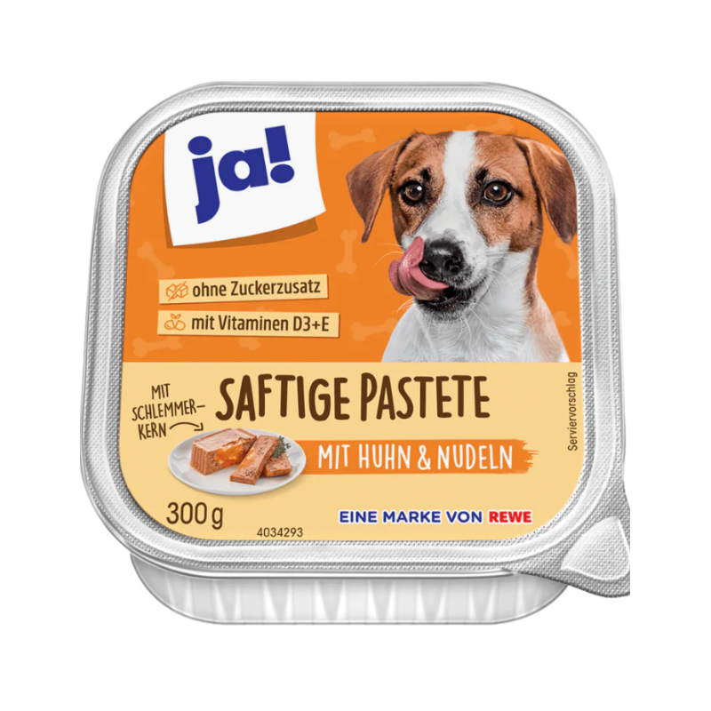 Patée au poulet pour chien 300g
