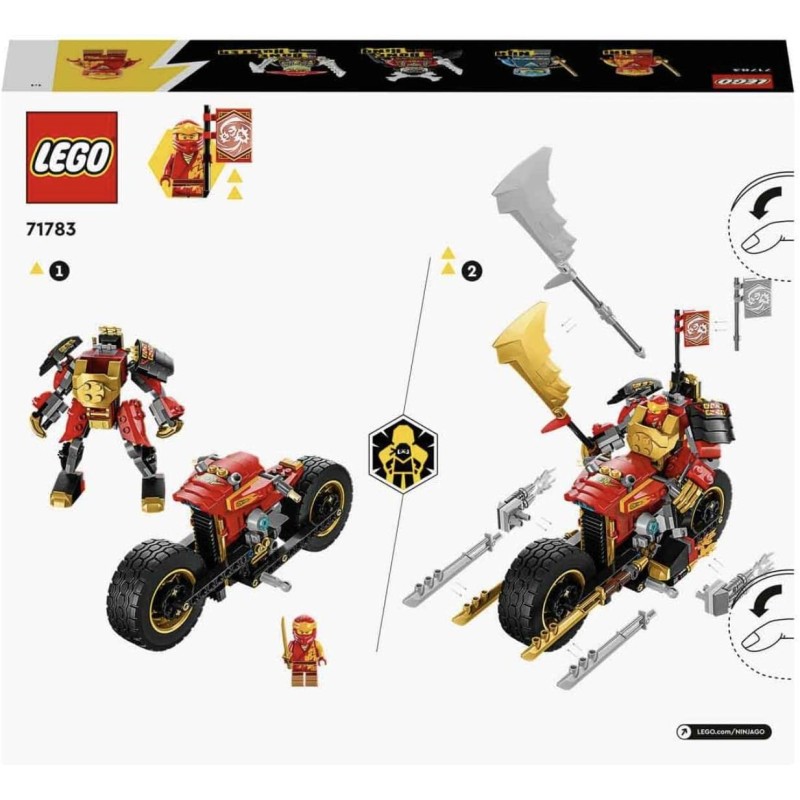 Ninjago La moto du robot de Kai – Évolution 71783