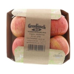 Bio Pomme bicolore 4 fruits