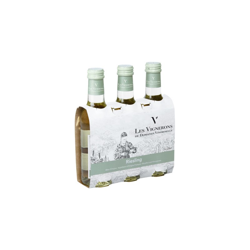 Vin blanc AOP riesling 11.5% 3x25cl