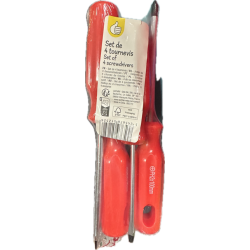 Set de tournevis x4