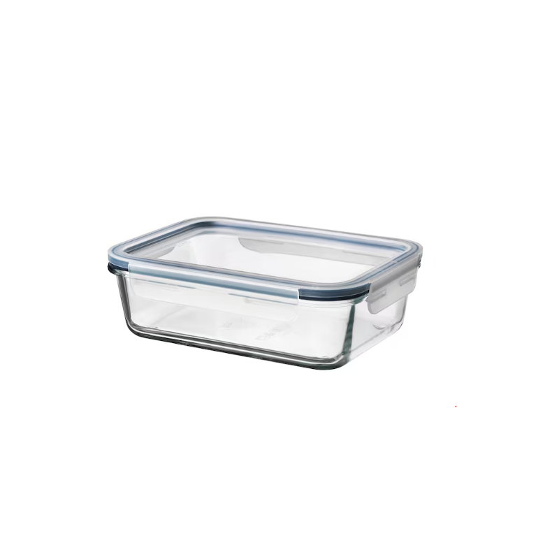 Boîte alimentaire en verre borosilicate 1.45l