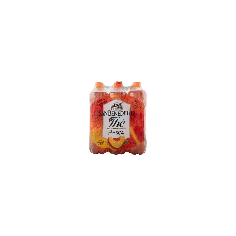 Thé glacé saveur pêche 6x1.5l
