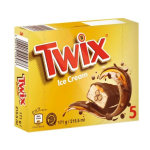 Barres glacées chocolat caramel x5 171g