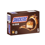 Barres glacées chocolat caramel et cacahuète x5 160g