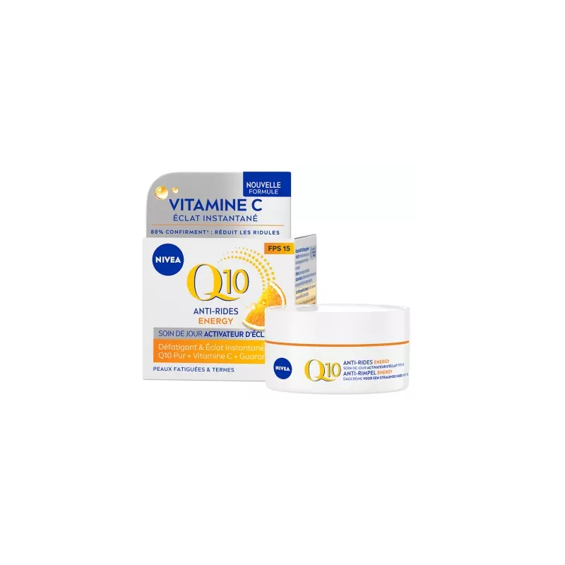 Crème de jour Q10 anti-rides SPF15 50ml