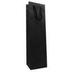 Pochette à vin kraft noir