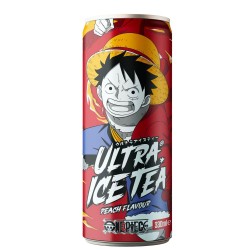 Boisson aromatisée au thé et à la pêche One Piece 33cl