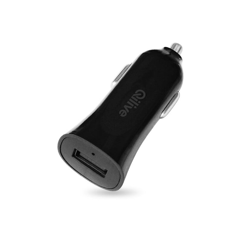 Chargeur allume-cigare noir