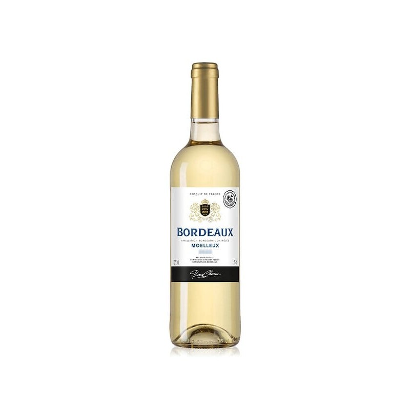 Vin blanc moelleux AOP Bordeaux 75cl