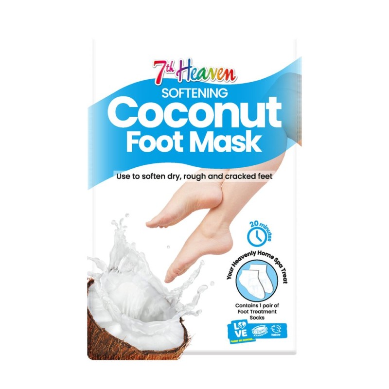 Masque noix de coco pour les pieds x1