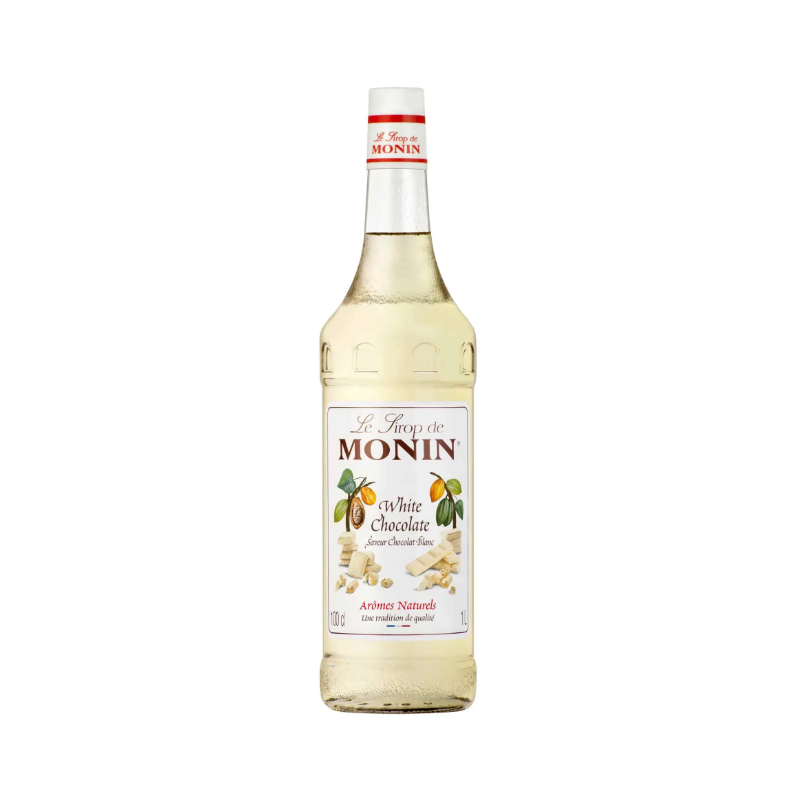 Sirop de Monin arôme chocolat blanc 1l