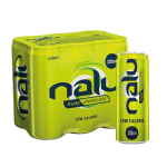 Boisson énergisante pétillante orange pomme kiwi et mangue 6x33cl