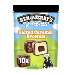 Dessert glacé brownie caramel salé x10 150g