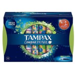Tampons compak pearl super avec applicateur x36