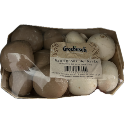 Champignon de Paris duo de blanc/brun 400g