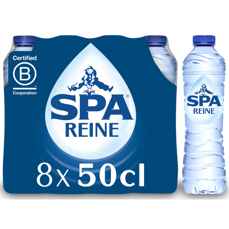 Reine Eau minérale naturelle 8x50cl