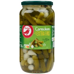 Cornichons extra fins aux 5 aromates 530g