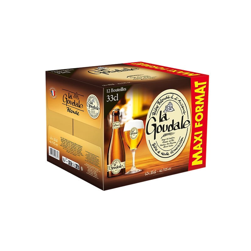 Bière blonde à l'ancienne 7.2% 12x33cl
