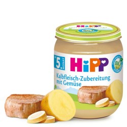 Veau aux légumes bio dès 4 mois 125g