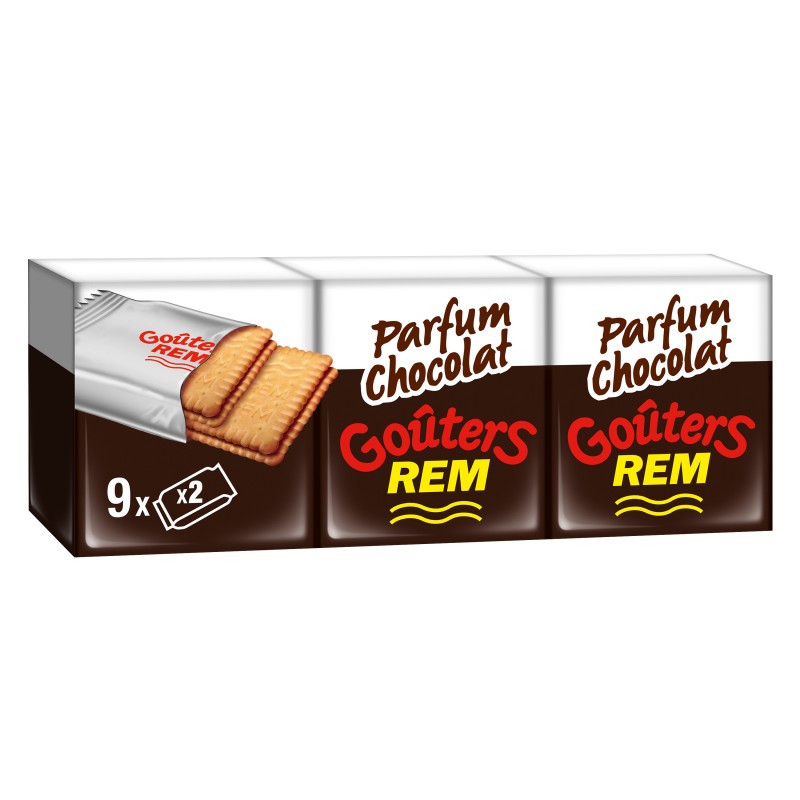 Goûters REM Parfum Chocolat x3 375g