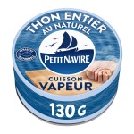 Thon vapeur nature 130g
