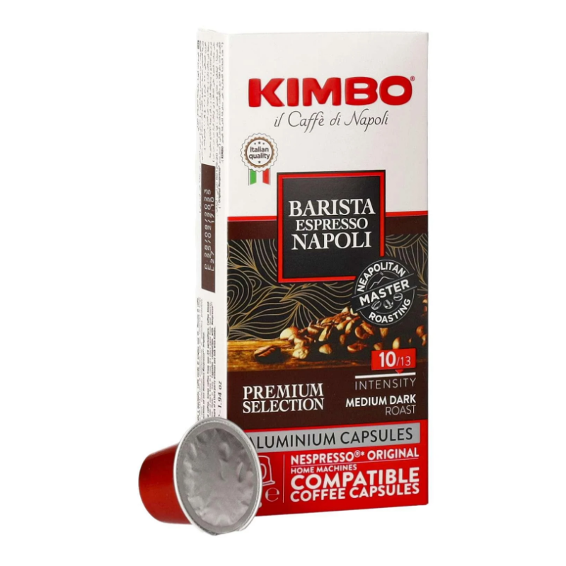 Capsules de café barista espresso napoli intensité 10 x10