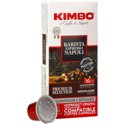 Capsules de café barista espresso napoli intensité 10 x10
