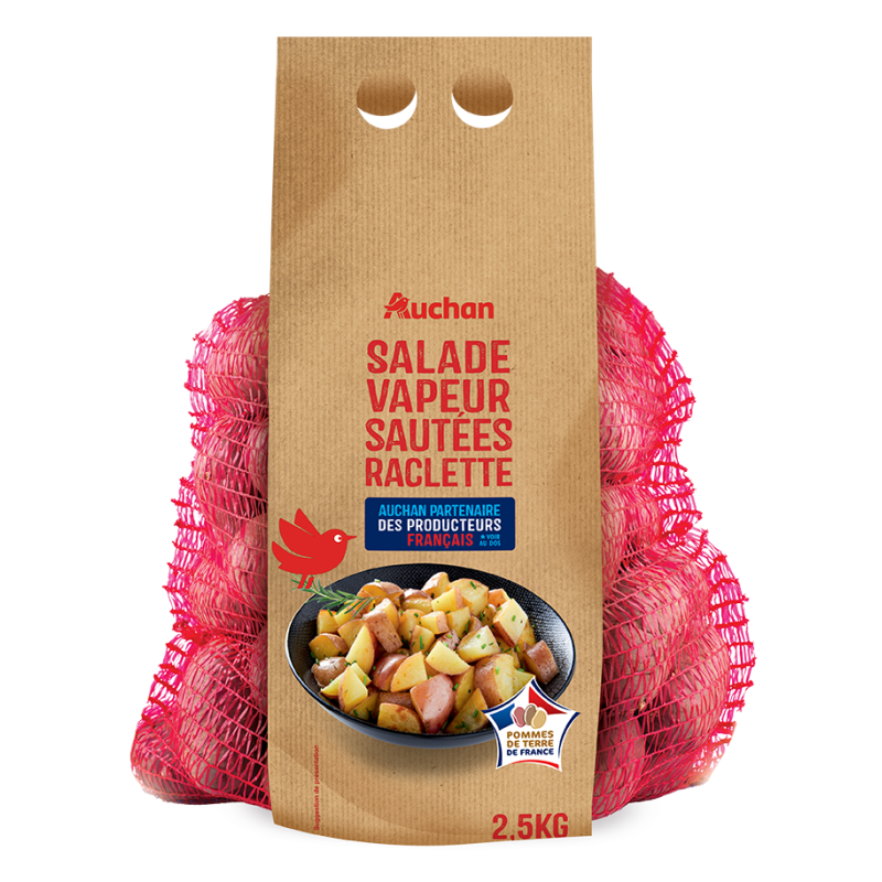 Pomme de Terre Rouge Salade Vapeur Sautées Raclette  2.5kg