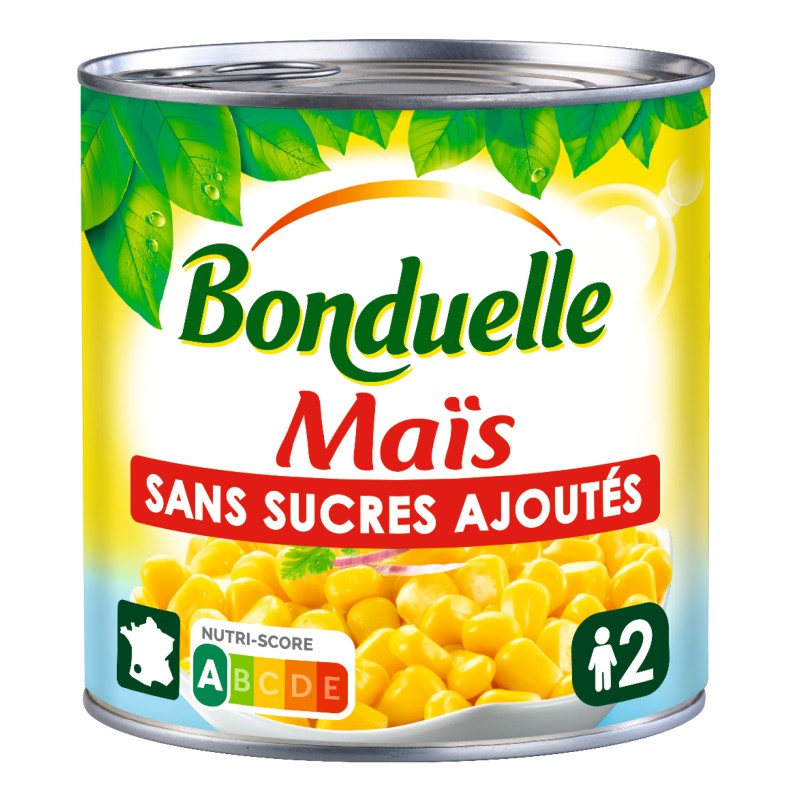 Maïs Sans Sucres Ajoutés 285g
