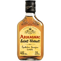 Armagnac saint-vivant 40% 20cl
