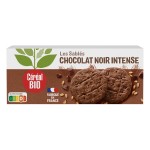 Bio Sablés Chocolat Noir Intense 132g