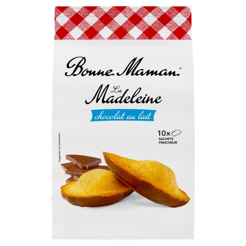 Madeleine Chocolat au Lait 300g
