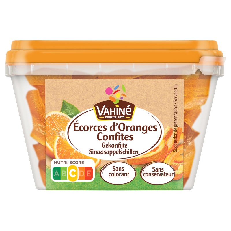 Ecorces d'Oranges Confites 100g