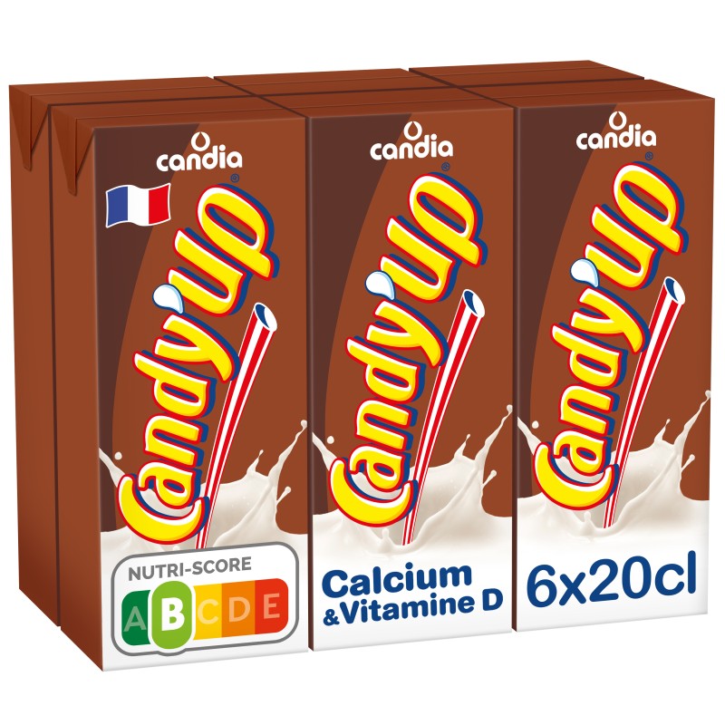 Lait UHT chocolat 6x20cl