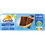 Biscuit fondant chocolat noir sans sucres ajoutés x12 126g