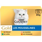 Gold Les Mousselines Multivariétés 12x85g