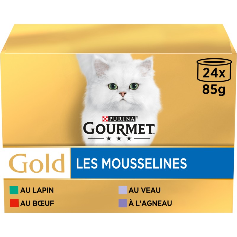 Gold Les Mousselines Multivariétés 24x85g