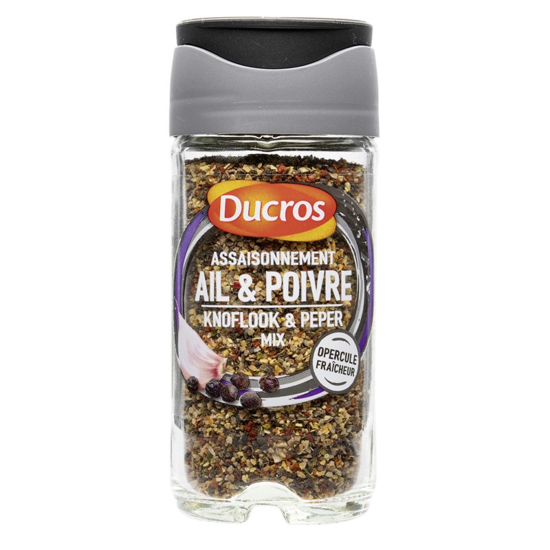Assaisonnement poivre et ail 45g