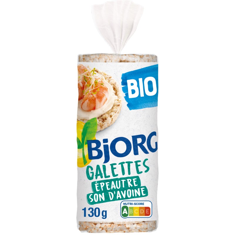 Bio Galettes Epeautre et Son d'Avoine x17 130g