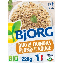 Bio Duo de Quinoa Blond et Rouge Veggie 220g