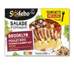 Salade & compagnie Brooklyn poulet rôti fourme d'ambert AOP bacaon 320g