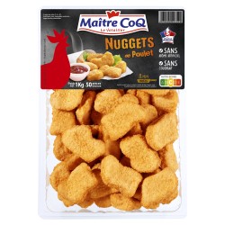 Nuggets de poulet x50 1kg