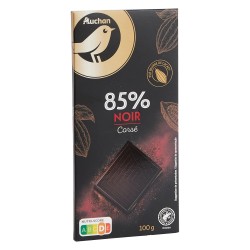 Chocolat Noir Corsé 85% 100g
