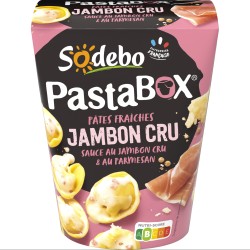 Pasta box tortellini jambon cru 280g
