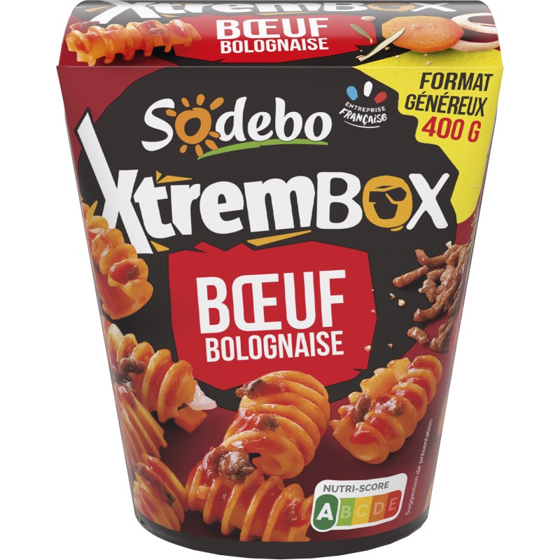 Xtrem box radiatori à la bolognaise 400g