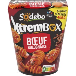 Xtrem box radiatori à la bolognaise 400g